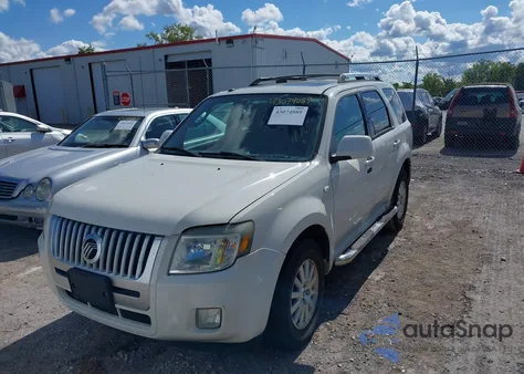 2009 Mercury Mariner Premier V6 from USA, damaged, VIN 4M2CU87GX9KJ08513
